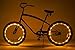 Brightz WheelBrightz 2-Pack Bike Wheel Lights, Gold - LED Bike Lights for Tires - Bike Lighting Parts & Accessories - Outdoor Summer Fun for Boys and Girls