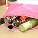 Creativelife Fashion Woman Cosmetic Bags Large Volume Waterproof Makeup Bag (Pink)
