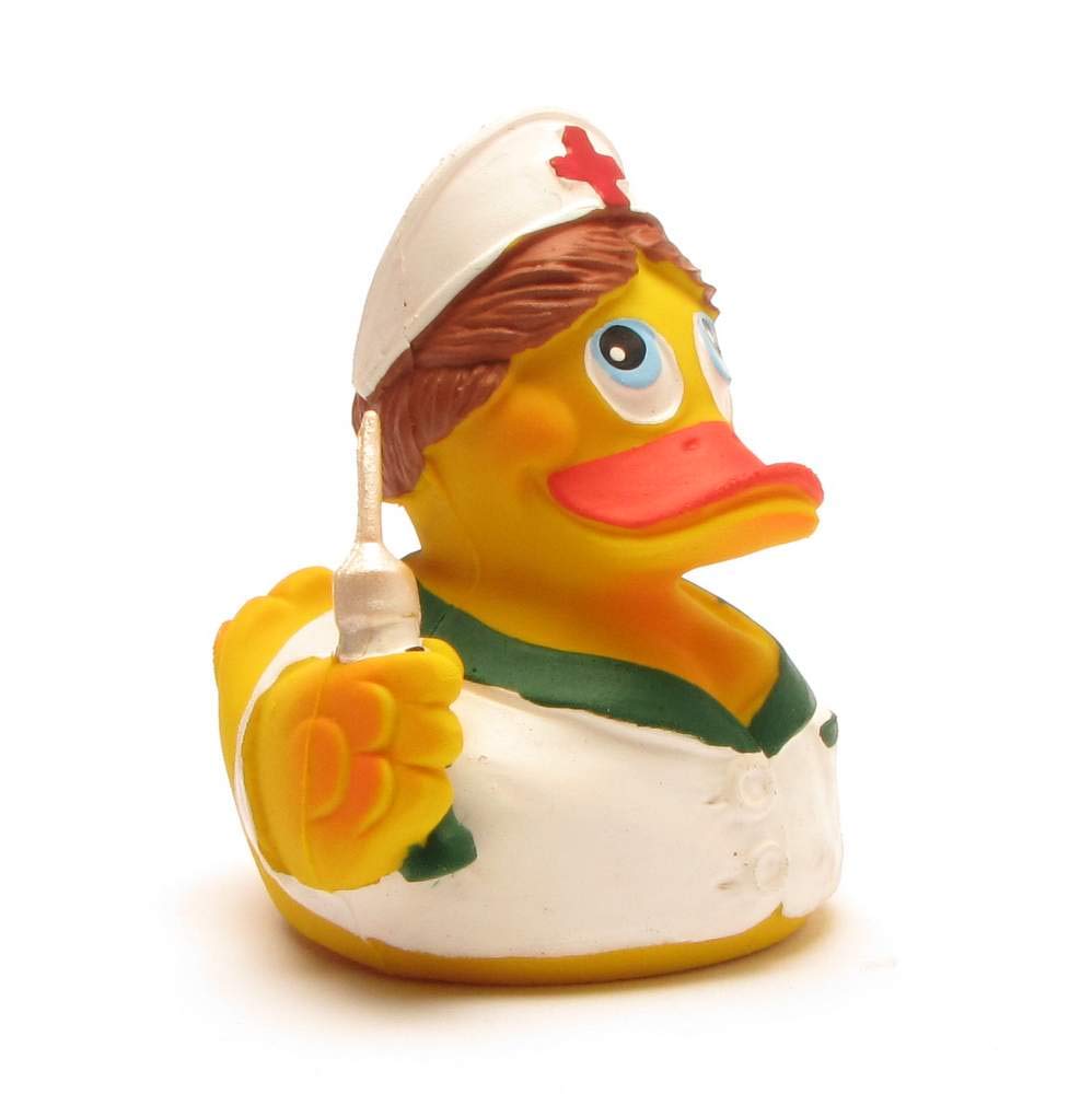 DUCKSHOP | Nurse Rubber Duck | Bathduck | L: 7,5 cm