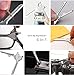 Credit Card Survival Wallet Pocket Tools+ Utility Key Multitool (8 pack) Thick Steel/Inch Scale Gifts for mens