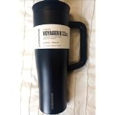 Hydrapeak 32oz Voyager II Insulated Water Bottle, 2 in 1 Lid, Sip and Straw, Stainless Steel Metal Water Bottle Insulated, 32 Oz, Black