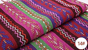 Buy Generic Zerzeemooy 100x145cm Polyester Cotton Fabric Ethnic