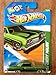 Hot Wheels 2012 65 Chevy Malibu Car Metalflake Green Treasure Hunts Card 60