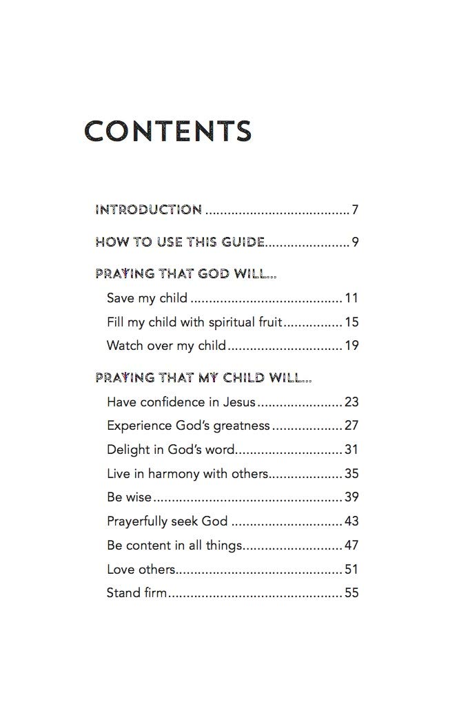 5 Things to Pray for Your Kids