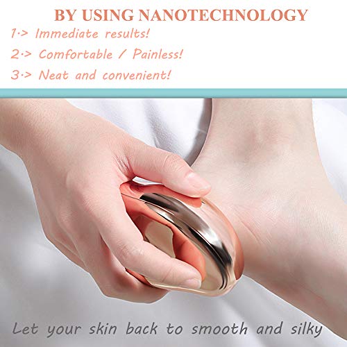 Feiyang Smart Foot File & Pumice Stone,Professional Pedicure Tools for Dead Skin Callus Remover - Exfoliates Feet & Smooths Skin (Green-blue)