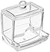 HQdeal Acrylic Cotton Wool Bud Dispenser Organiser Container Display