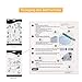 CkeyiN 6pcs Plastic Cute Baby Shoe Shape Fondant Cutting Cake Mold Tools for DIY Birthday Cake Sugar Craft Decorating