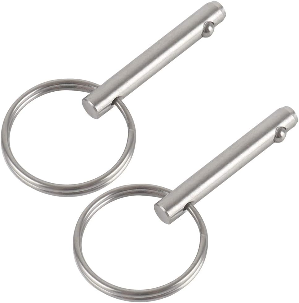 SHANGHh 2 Pieces Quick Release Pins Stainless Steel fit for 5/16 inch