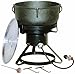 King Kooker 1740 17-1/2-Inch Outdoor Cooker with 10 Gallon Cast Iron Jambalaya Pot Package