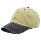 THE HAT DEPOT 100% Cotton Pigment Dyed Low Profile Six Panel Cap Hat