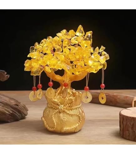 Amazon.com: Feng Shui Citrine/Citrine Money Tree and Citrine Tree