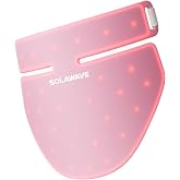 Solawave Neck &amp; Chest Red Light Therapy Mask | LED Beauty Device with 4 Wavelengths | Visibly Firms, Smooths, &amp; Evens Skin Tone | Fast 3-Minute Session