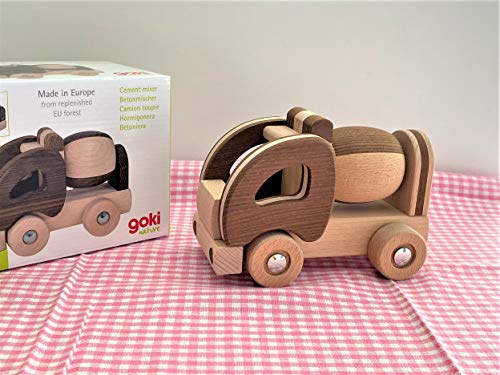 Goki 55912 55912-Spielfigur-Betonmischer – Bild 3