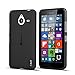 Lumia 640 XL Case, J&D [Drop Protection] [Slim Cushion] [Lightweight Bumper] Shock Resistant Protective TPU Slim Case for Lumia 640 XL (5.7'') - [NOT Compatible With Lumia 640 5.0''] - Black