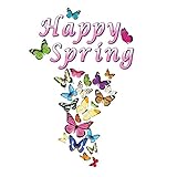 Happy Spring Butterfly Garage Door Magnets