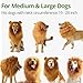 VIVREAL Lion Mane Costume for Dog - Lion Dog Costume Funny Adjustable Lion Wig Easy to Fit Medium to Large Sized Dog for Halloween Christmas Party with Ears,Large Dog Costume for Pet as Lion King