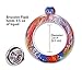 PARTYNow Premium Bracelet Flasks for Liquor for Women | 3.5 Ounce | Best 21st Birthday for Her | Awesome Colorful Party Boozy Alcohol Bracelet Flask and Funnel Bangle Festival Accessories by Infinibe
