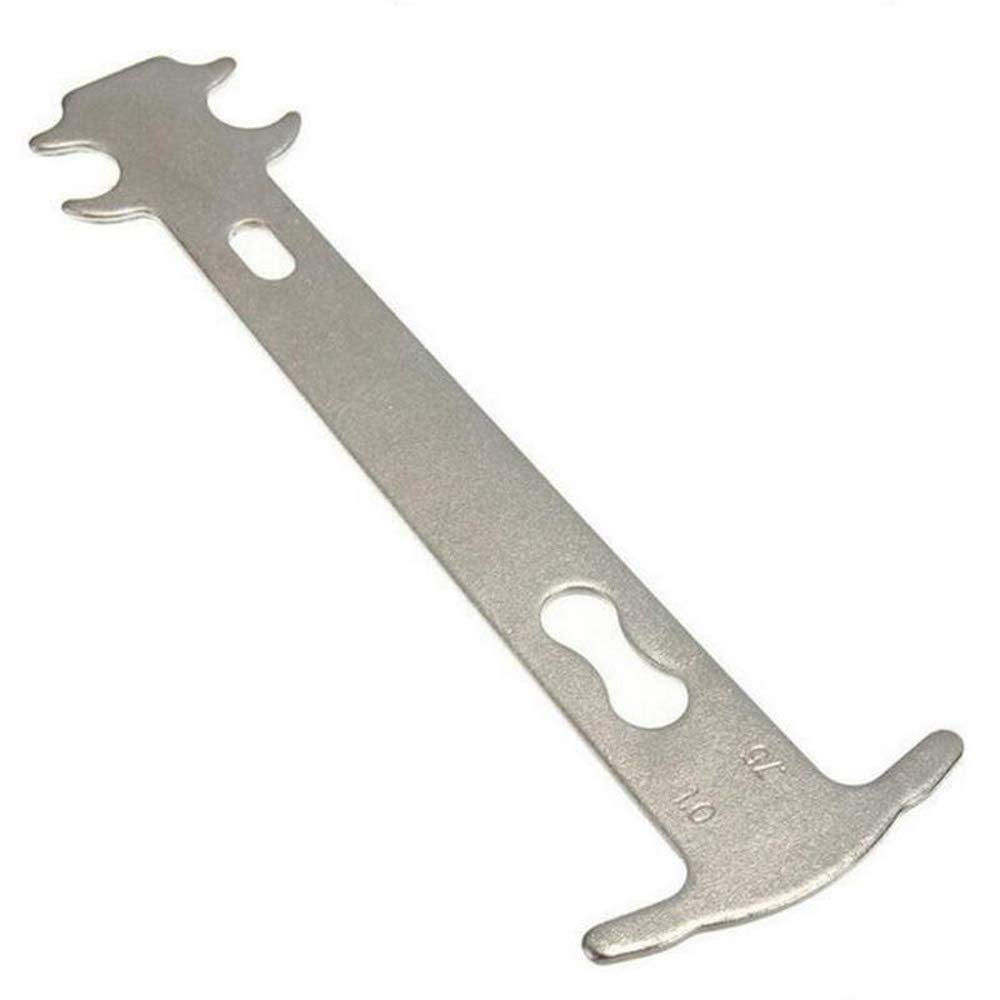 IKAAR Bicycle Chain Wear Indicator Tool Bike Chain Tool Bicycle Chain Wear Indicator Checker Mountain Road Bike MTB Chains Gauge Measurement Ruler Cycling Tool