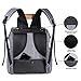 Baby Diaper Bag Backpack Large Capacity Multi-Function Nappy Travel Waterproof Bag for Mom and Dad with 2 Stroller Straps 3 Thermal Pockets（Grey）