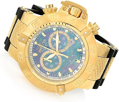 Invicta 50mm Subaqua Noma III Swiss Made Quartz Chronograph Silicone Strap Watch (90129)