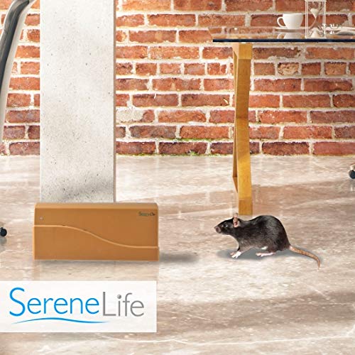 SereneLife PSLEMK5.5 Electronic Humane Mouse Zapper Indoor Electric and