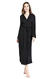 lantisan Cotton Soft Robes for Women, Long Kimono