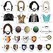 musykrafties GOT Party Game Thrones Inspired Photo Booth Props 52 Count