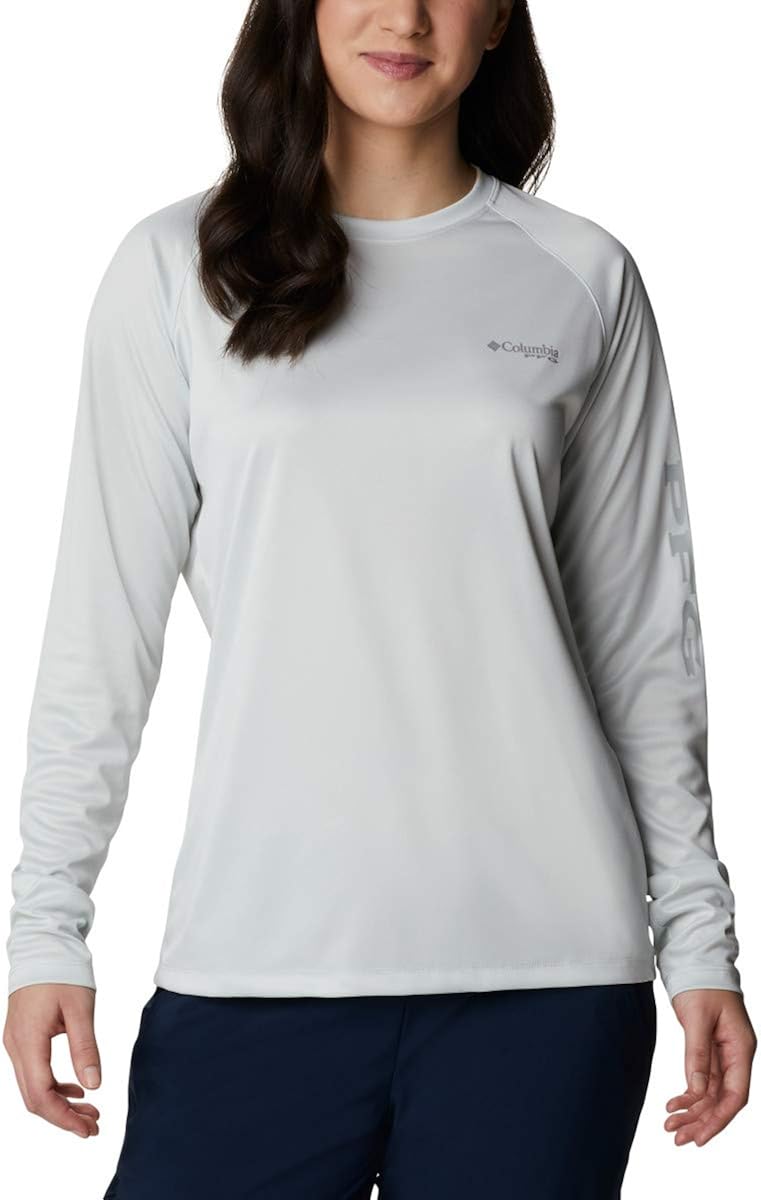 Moisture-Wicking White Heather/Cool 