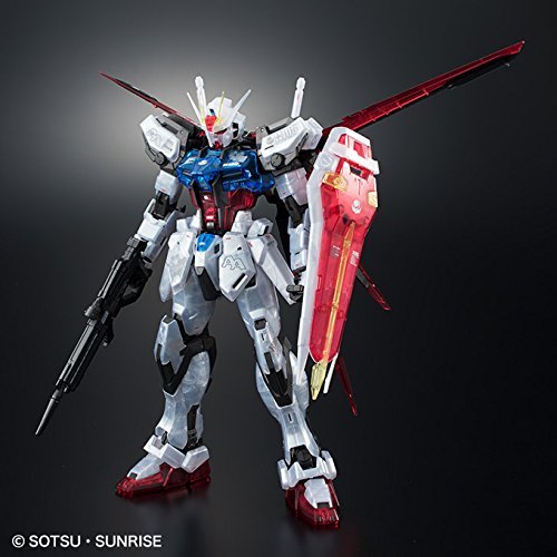 The Gundam Base Limited MG 1/100 Scale AILE STRIKE GUNDAM Ver.RM [CLEAR COLOR] Model kit [Japan import]