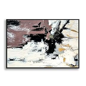 Framed Canvas Wall Art for Living Room, Bedroom Abstract Impression Canvas Prints for Home Decoration Ready to Hanging - 16x24 inches