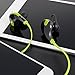 Redlink Sports Wireless Headphones, Sweatproof, In-ear Stereo Earbuds, Premium Sound with Bass, Noise Cancelling for iPhone/iPad /iPod and Android Devices with Mic (Green)