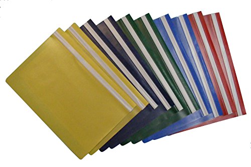 A4 presentation display folders half clear (set of 10) …
