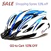 Crazy Mars Ultralight Mountain Bike Helmet - Blue / White