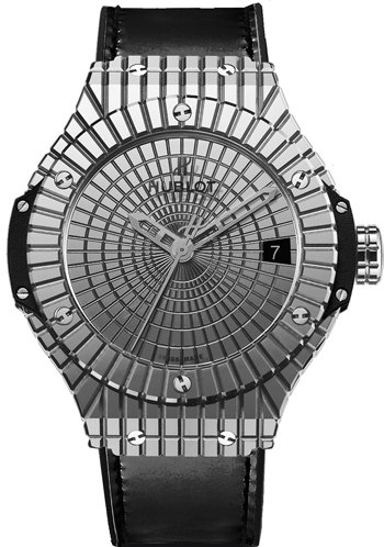Hublot Big Bang Steel Caviar Stainless Steel Dial Mens Watch 346.SX.0870.VR