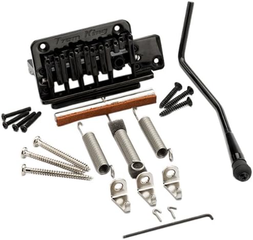 Trem King Vibrato TKS-1 BK Fixed Bridge Vibrato for Electric Guitar