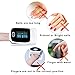 Pulse Oximeter - FDA Approved Premium Blood Oxygen Fingertip Instant Read Digital Sensor Monitor Color OLED Display with batteries and lanyard