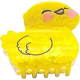 Chick Claw Clip, Fun Claw Clips, Small Animals Hair Clip for Women Cute Hair Accessory (Chickens)