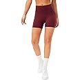 Lavento Women's All Day Soft Biker Shorts 3"/ 5"/ 7" - High Waisted Workout Gym Running Yoga Short
