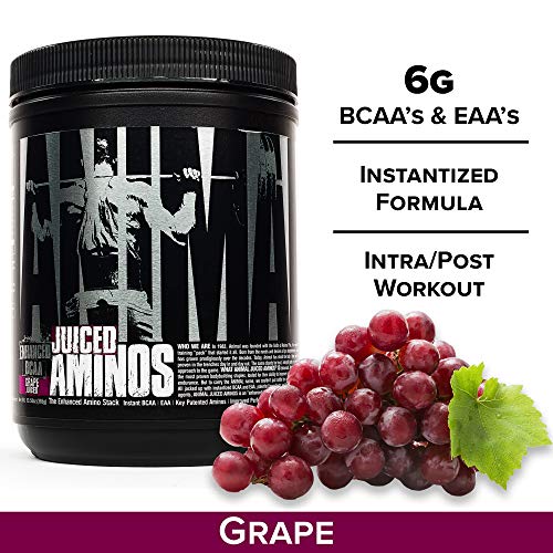 Animal Juiced Aminos 6g BCAA/EAA Matrix Plus 4g Amino Acid Blend for