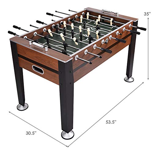 Goplus 54" Foosball Table, Soccer Game Table Competition Sized Football