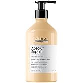 L'Oreal Professionnel Paris Absolut Repair Shampoo - Nourishing Protein Shampoo For Dry, Damaged Hair, Strengthening & Provid