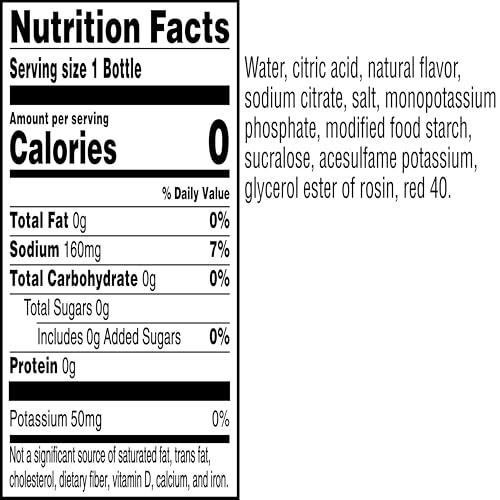 GATORADE THIRST QUENCHER, ZERO SUGAR – WATERMELON SPLASH, 12 FL OZ  FLAVOR ZERO SUGAR – WATERMELON SPLASH