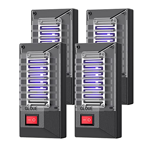 GLOUE Indoor Bug Zapper, Mosquito Killer Insects Killer Fly Trap UV