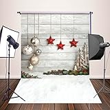 HUAYI 5x7ft Photography Backdrops Christmas Starts Background Newborn Photo Props YJ-345
