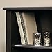 Sauder County Line Bookcase Headboard, Twin, Estate Black finish