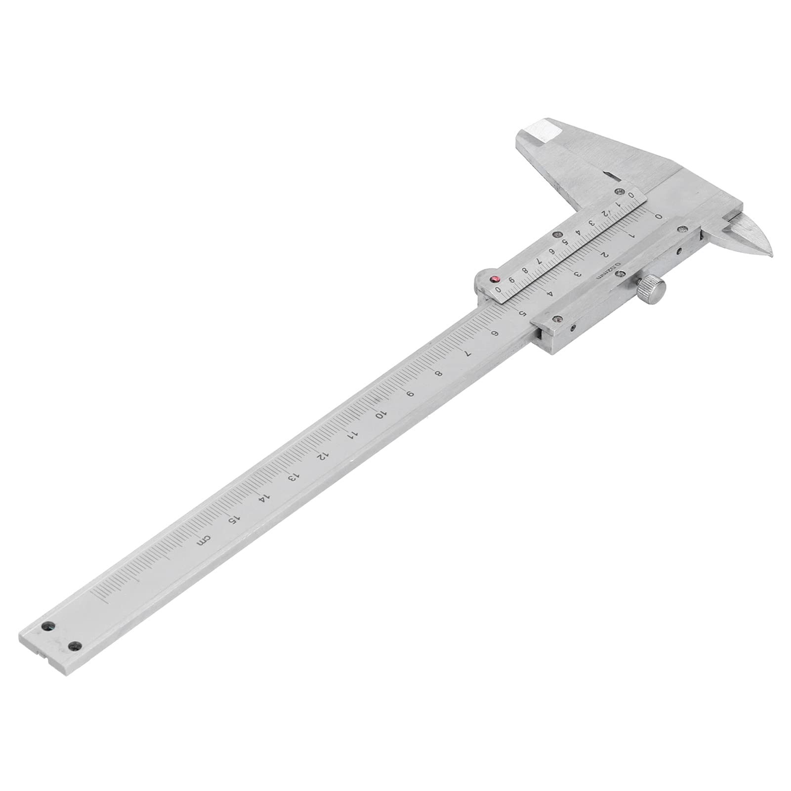 Vernier Caliper, 150mm/200mm/300mm High-Carbon Steel Vernier Scale Measuring Gauge for Measuring Width, Outer Diameter, Inner Diameter, Depth(0-150mm)