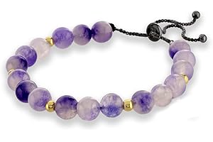 Believe London Gemstone Healing Chakra Bracelet Anxiety Crystal Natural Stone Men Women Stress Relief Reiki Yoga Diffuser Semi Precious
