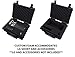 Casematix ProjectorBox Waterproof Short Throw Projector Case Compatible with Lg Electronics Pf1000u , Pf1000uw or Pf1000ua Ultra Short Throw Smart Home Theater Projector and Accessories