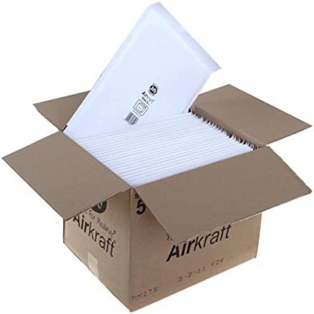 Jiffy 04893 Size 7 Airkraft Envelope - White (Pack of 10)