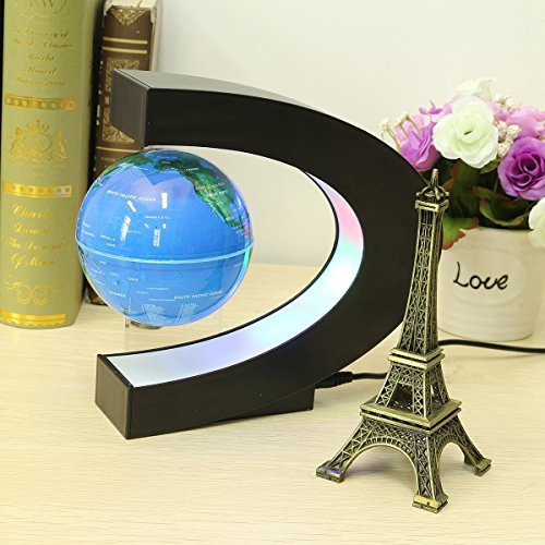 4 Levitation+Educational+Geographic+Globeswith+Decoration